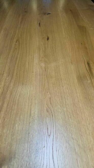 Stół dębowy 200x100 cm lite drewno dębowe nogi pająk