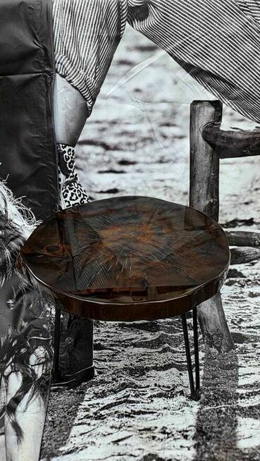 Stolik kawowy z plastra PROMOCJA