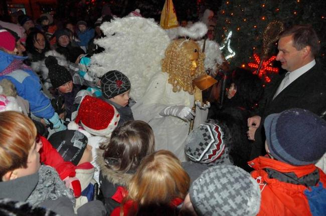 Oryginalne świąteczne artystyczne atrakcje