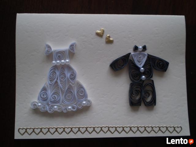 Ręcznie robione ZAPROSZENIA ŚLUBNE - Małopolska / Śląsk