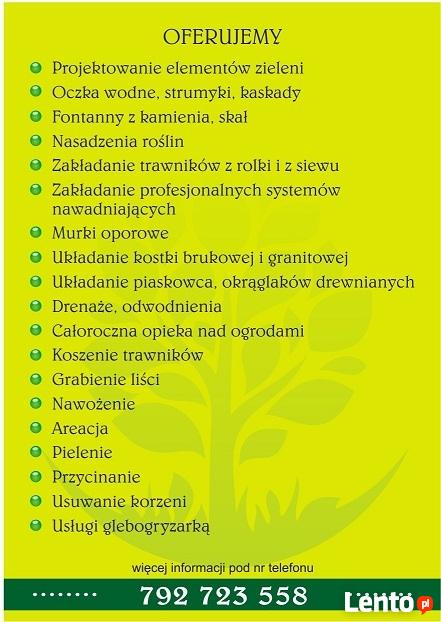 Nawodnienia terenów zielonych Ogrody Dębscy