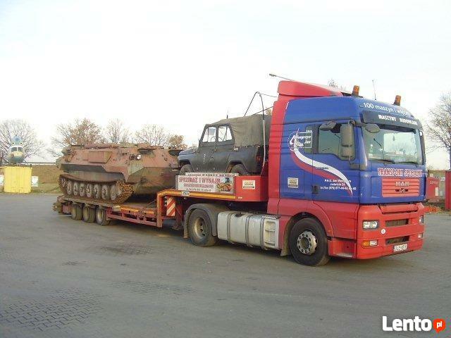 Międzynarodowy transport specjalny,transport niskopodłogowy