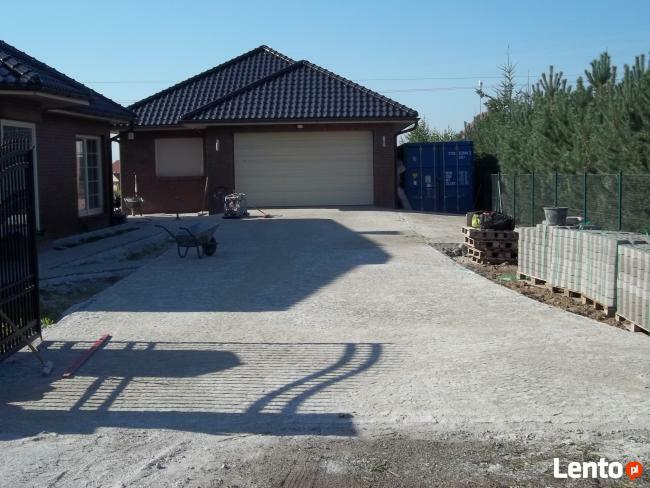 brukarstwo -układanie kostki granitowej, sprzedaż kostki