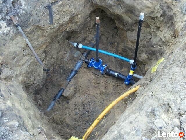 przyłącza - wodociągi , kanalizacja fachowo wykonamy