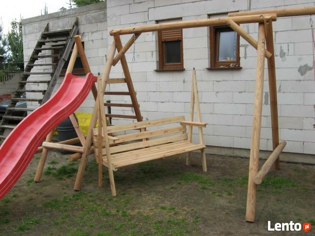Zjeżdżalnia huśtawka Plac Zabaw