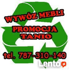 Wywóz starych mebli --- TANIO