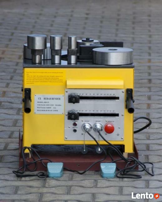 Giętarka do prętów zbrojeniowych ( mechaniczna ) do 25