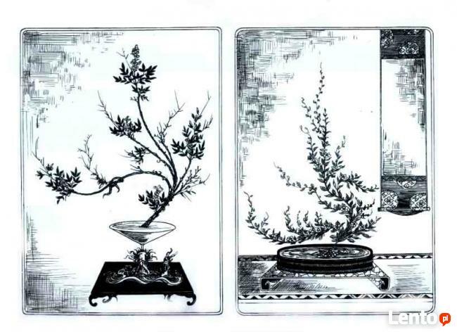 6 grafik tworzących cykl JAPOŃSKIE KWIATY