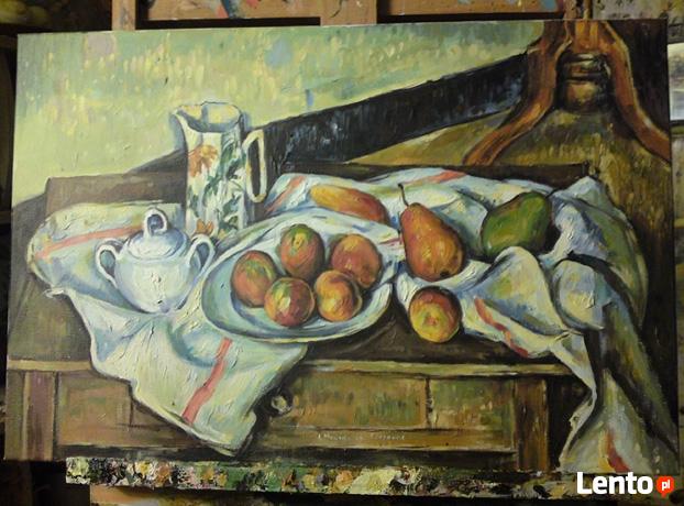 Kopia obrazu Paula Cezanne Martwa natura z owocami