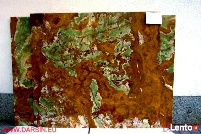 ONYKS ZIELONY-ALABASTER ZIELONY-PŁYTY LUB ELEMENTY - DARSIN