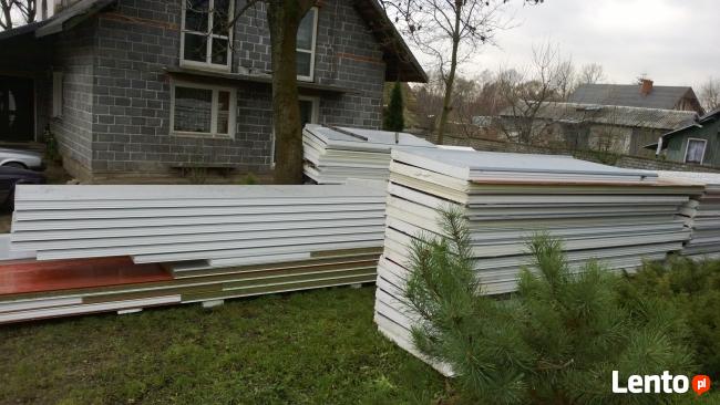 Płyty warstwowe , okna , świetliki dachowe , używane i nowe