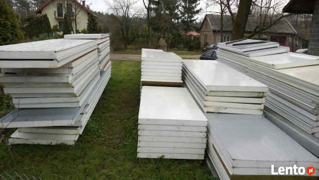 Płyty warstwowe , okna , świetliki dachowe , używane i nowe