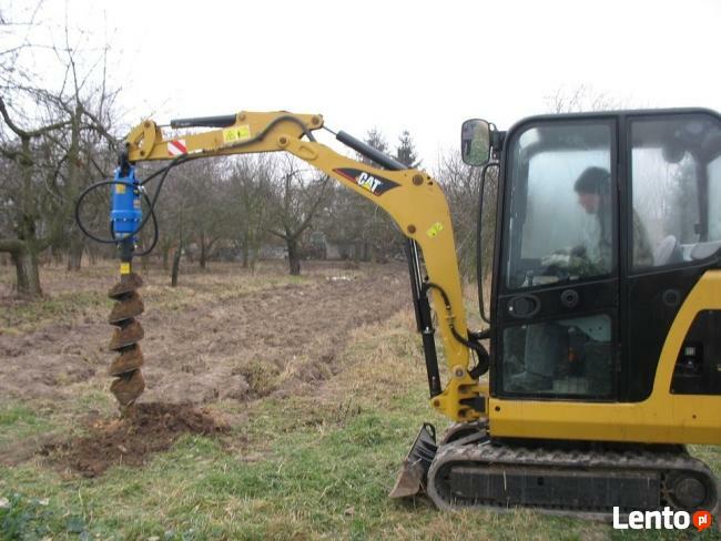 Usługi minikoparka Brzeg młot wiertnica