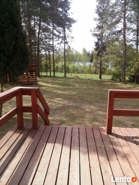 wynajem domku letniskowego nad jeziorem Gowidlino