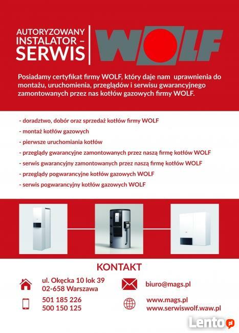 Serwis, montaż, przeglądy, sprzedaż kotłów gazowych