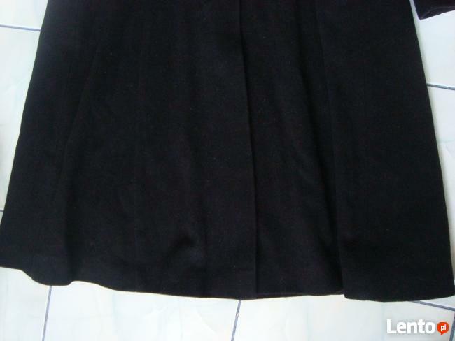 Jesionka czarna z flauszu rozmiar M