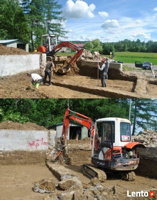 Usługi Koparką Minikoparką Krosno Jasło Jedlicze jbruk.pl