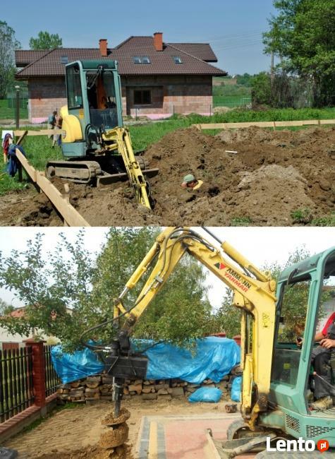 Usługi Koparką Minikoparką Krosno Jasło Jedlicze jbruk.pl
