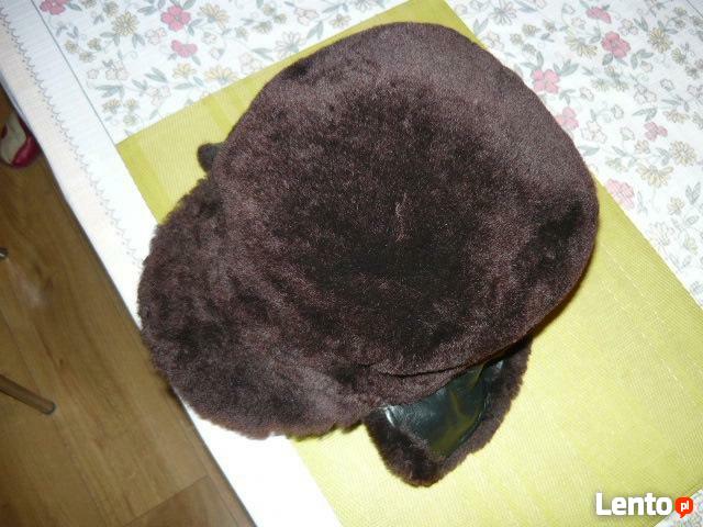 Czapka z kożucha naturalnego