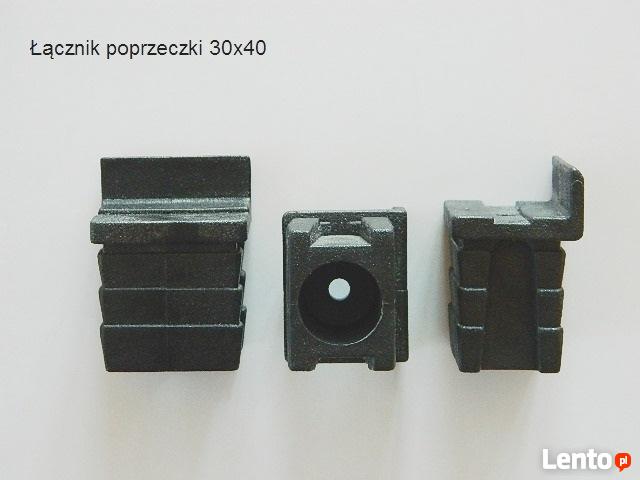 Łącznik do profili ( poprzeczki ) z Tworzywa Sztucznego.