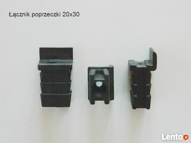 Łącznik do profili ( poprzeczki ) z Tworzywa Sztucznego.