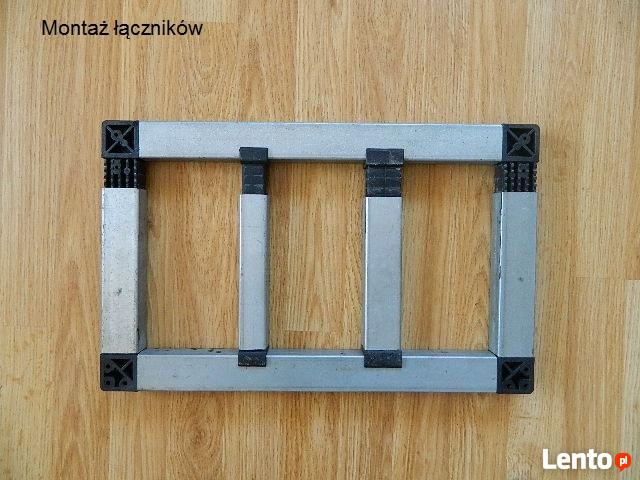 Łącznik do profili ( poprzeczki ) z Tworzywa Sztucznego.