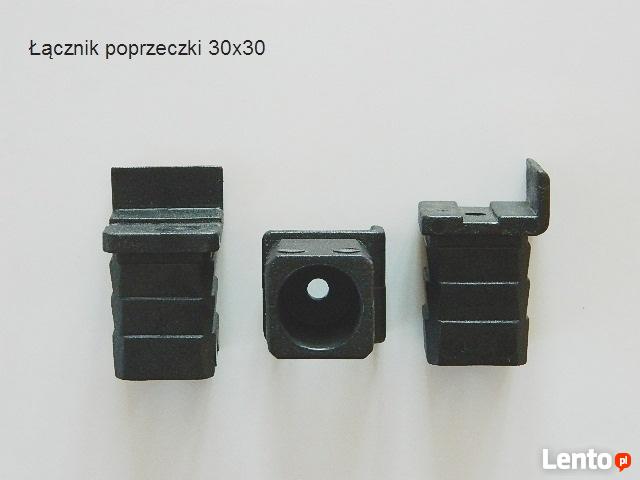 Łącznik do profili ( poprzeczki ) z Tworzywa Sztucznego.