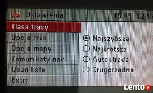 Polskie menu lektor, mapy , nawigacja 3d, pl znaki mmi tv