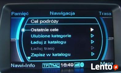 Polskie menu lektor, mapy , nawigacja 3d, pl znaki mmi tv