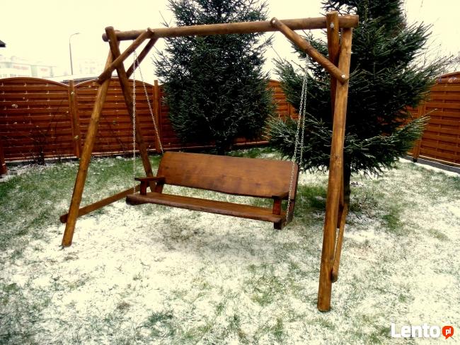 Meble ogrodowe barowe huśtawki