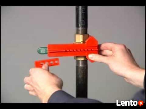 Regulowana blokada Lockout Tagout na zawory kulowe