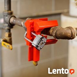 Regulowana blokada Lockout Tagout na zawory kulowe