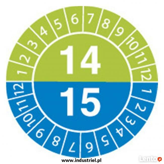 Etykiety inspekcyjne kontrolki przeglądów marki Brady