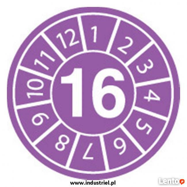 Etykiety inspekcyjne kontrolki przeglądów marki Brady