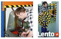 Profile ochronne, odbojniki piankowe, ostrzegające, BHP