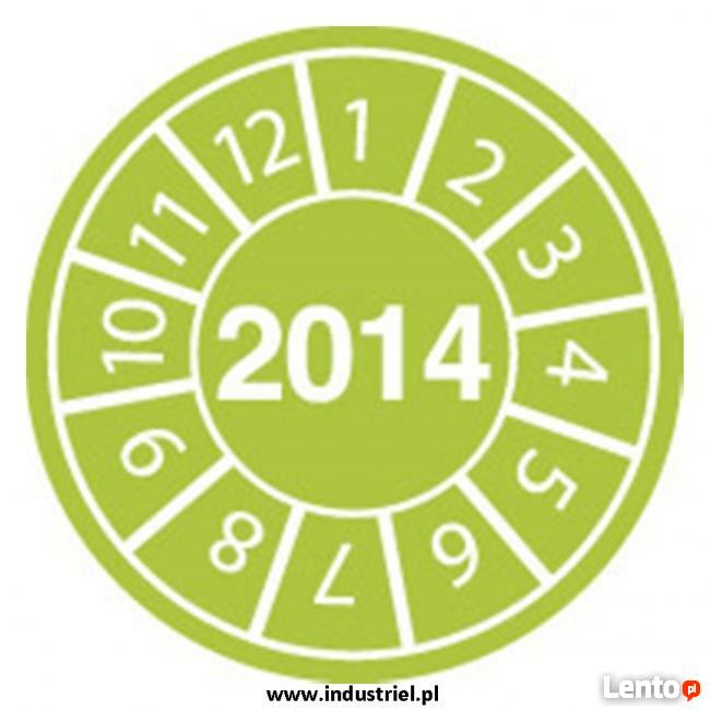 Etykiety inspekcyjne kontrolki przeglądów marki Brady