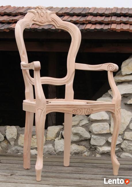 Krzesło włoskie - drewniany stelaż