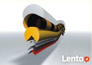 Profile ochronne, odbojniki piankowe, ostrzegające, BHP