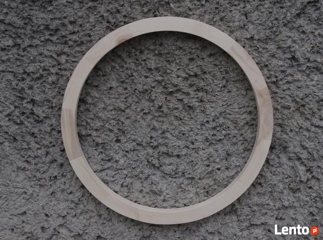 Obręcz drewniana podstawa lustra