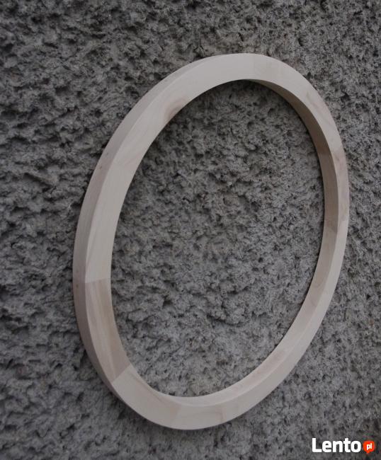 Obręcz drewniana podstawa lustra