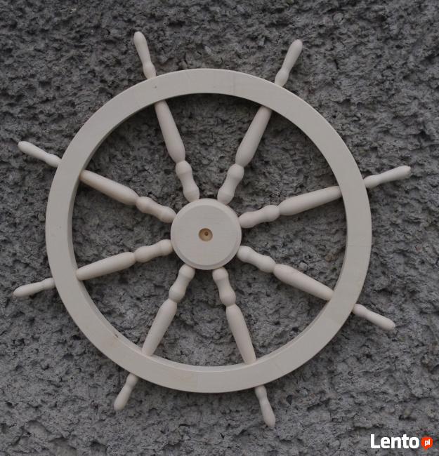 Koło sterowe drewniane solidne 82 prezent