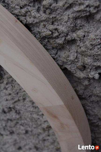 Obręcz drewniana podstawa lustra