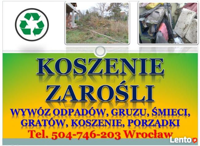Sprzatanie działki budowlanej, Wrocław,
