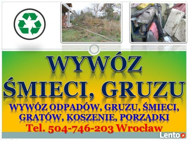 Sprzatanie działki budowlanej, Wrocław,