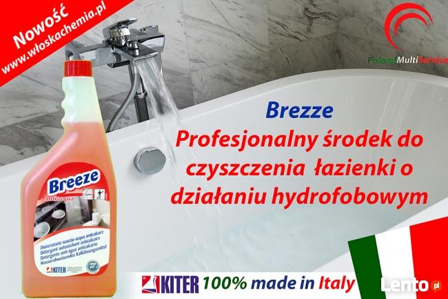 BREZZE profesjonalny włoski środek do czyszczenia łazienki.