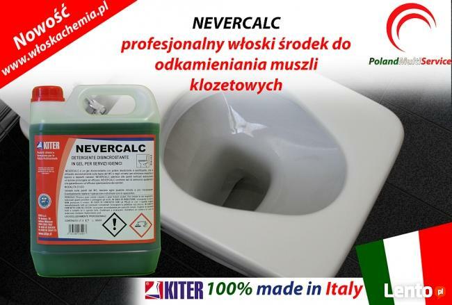 NEVERCALC włoski silny żel odkamieniający, dezynfekujący