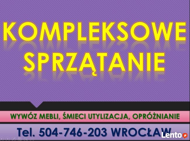 Kompleksowe sprzątanie domu, cena Wrocław, generalne