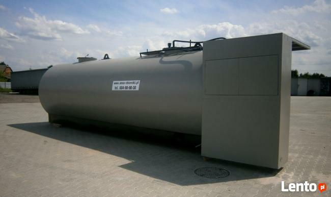 Zbiornik stalowy o poj. 26 000 L, na paliwo, olej napędowy