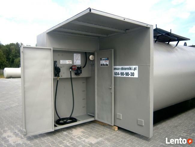 Zbiornik stalowy o poj. 26 000 L, na paliwo, olej napędowy