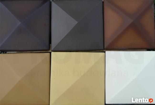 DASZKI NA SŁUPKI OGRODZENIOWE klinkierowe FROMAG